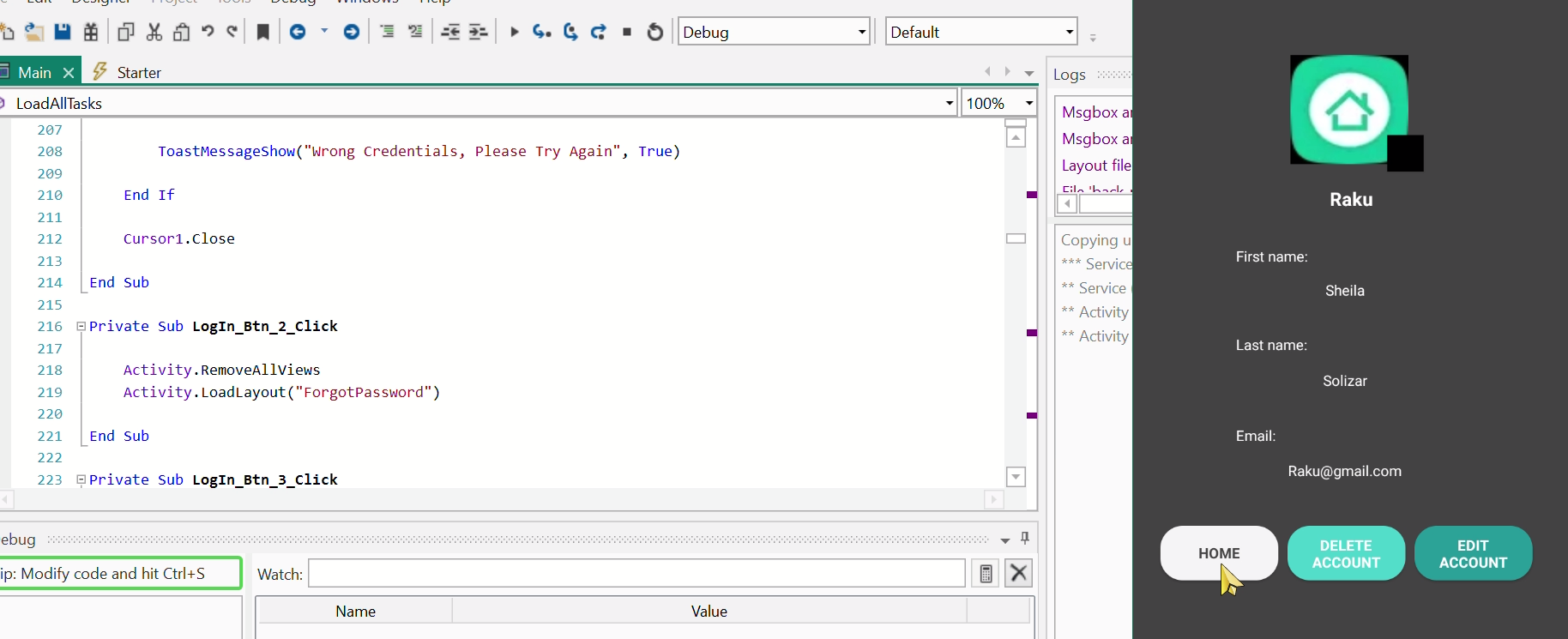 Task Manager App Development